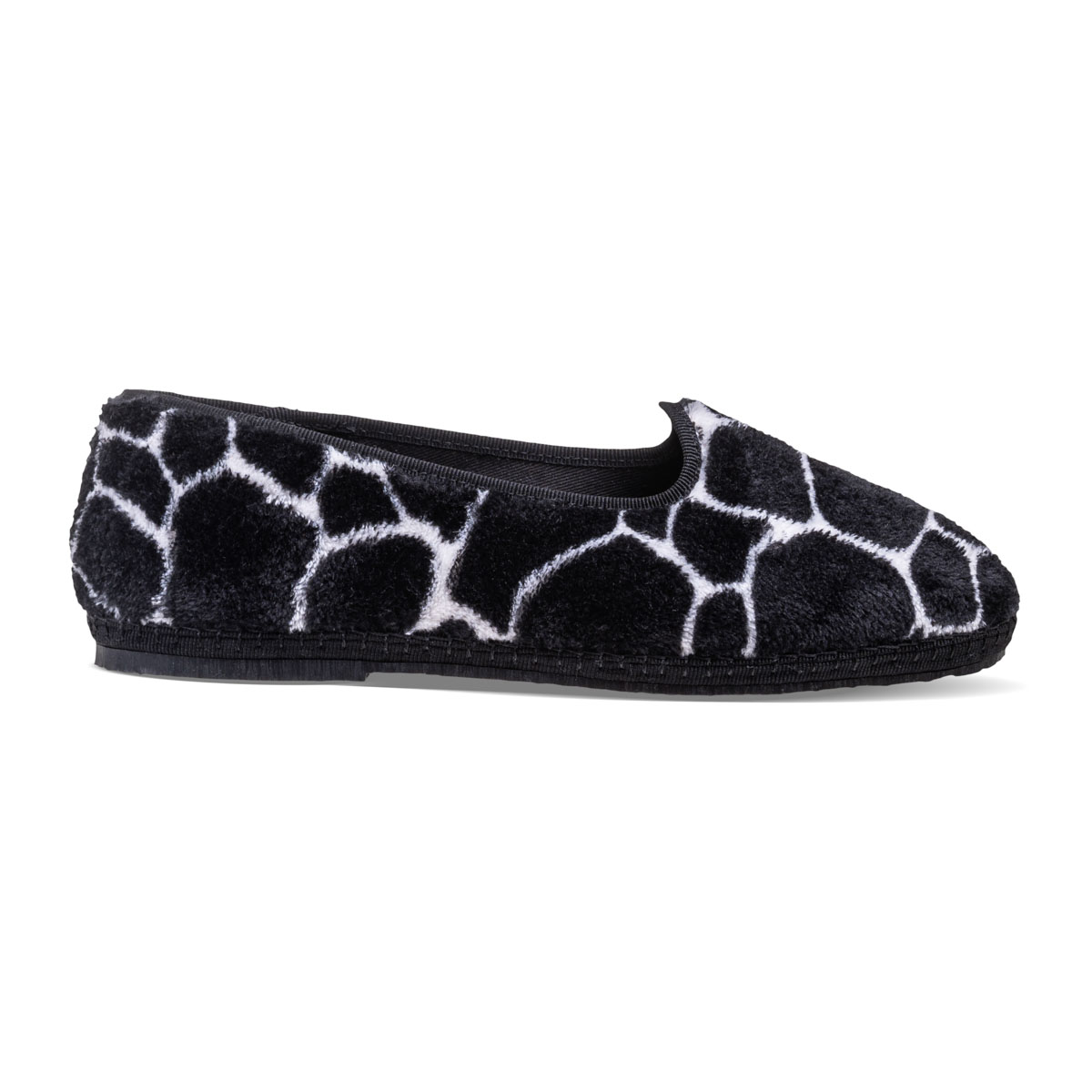 Tragara Black Giraffe Eco Fur