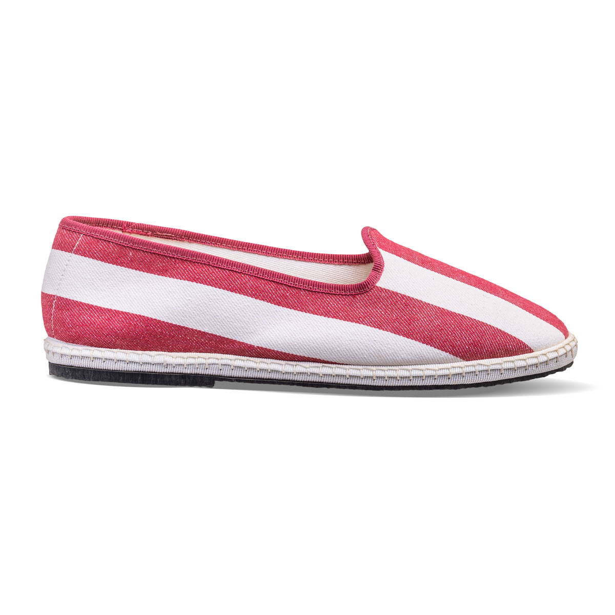 Tragara White and Red Striped