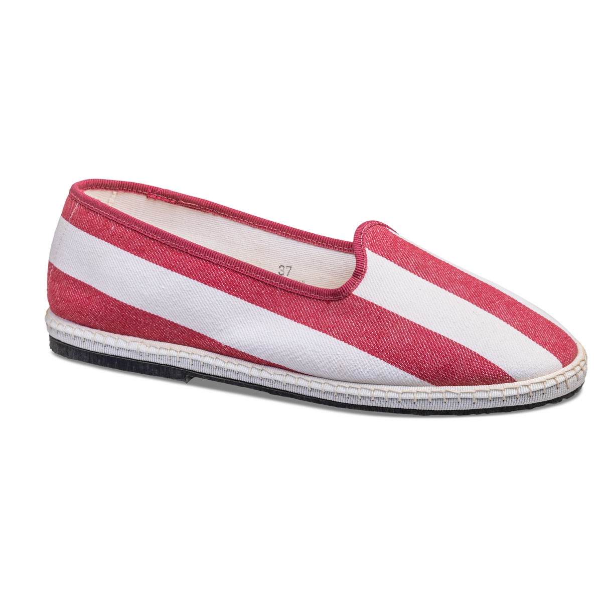 Tragara White and Red Striped