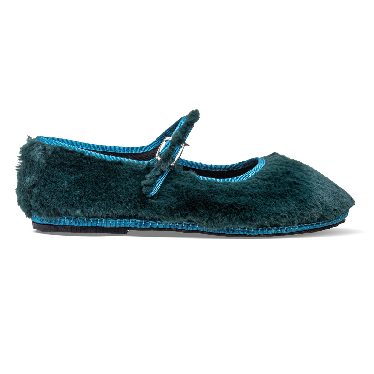 Maryjane Green Eco Fur