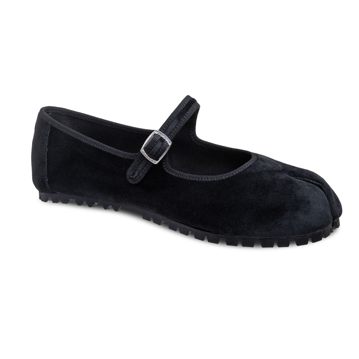 Tabi Black Velvet Vibram