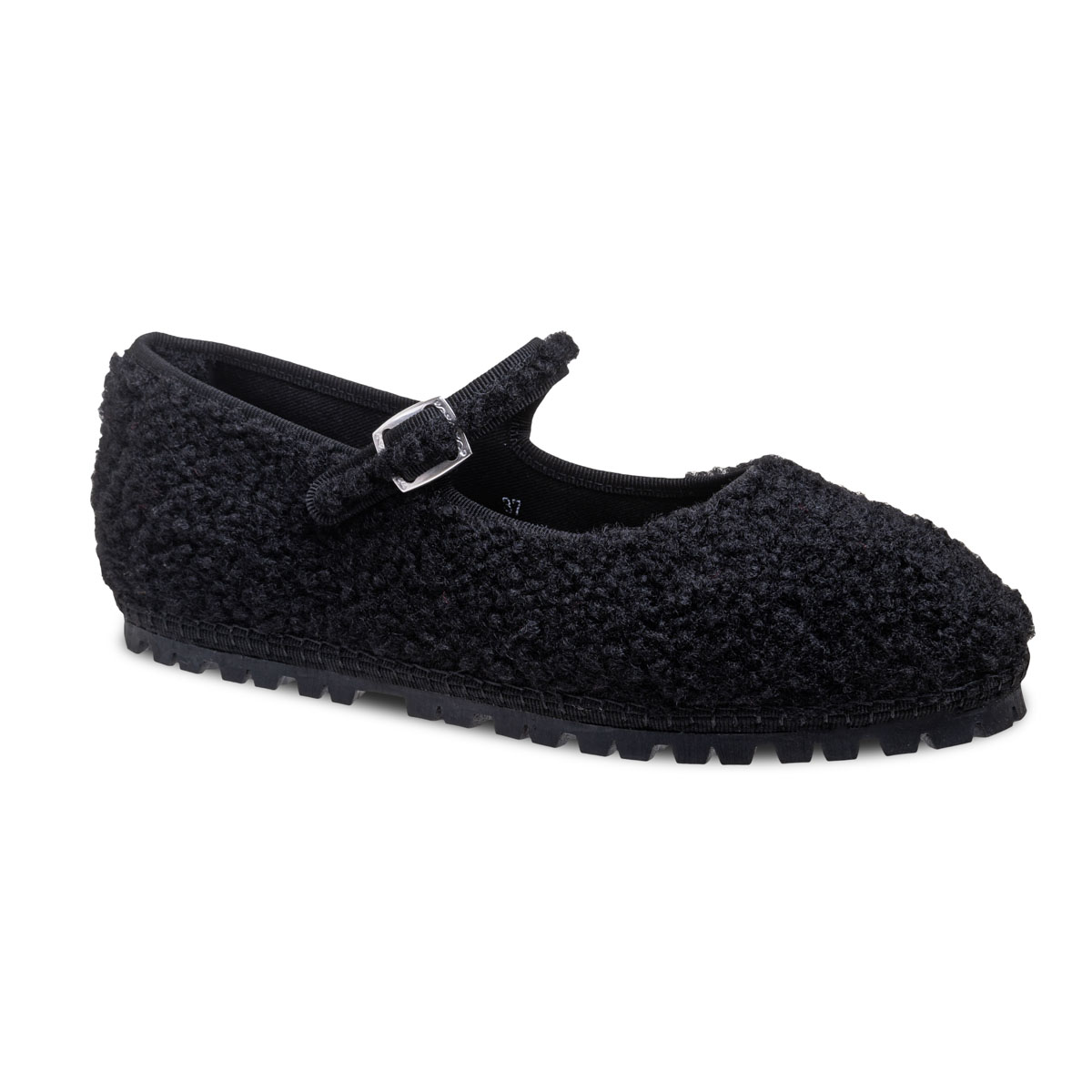 Maryjane Black Sherpa Vibram