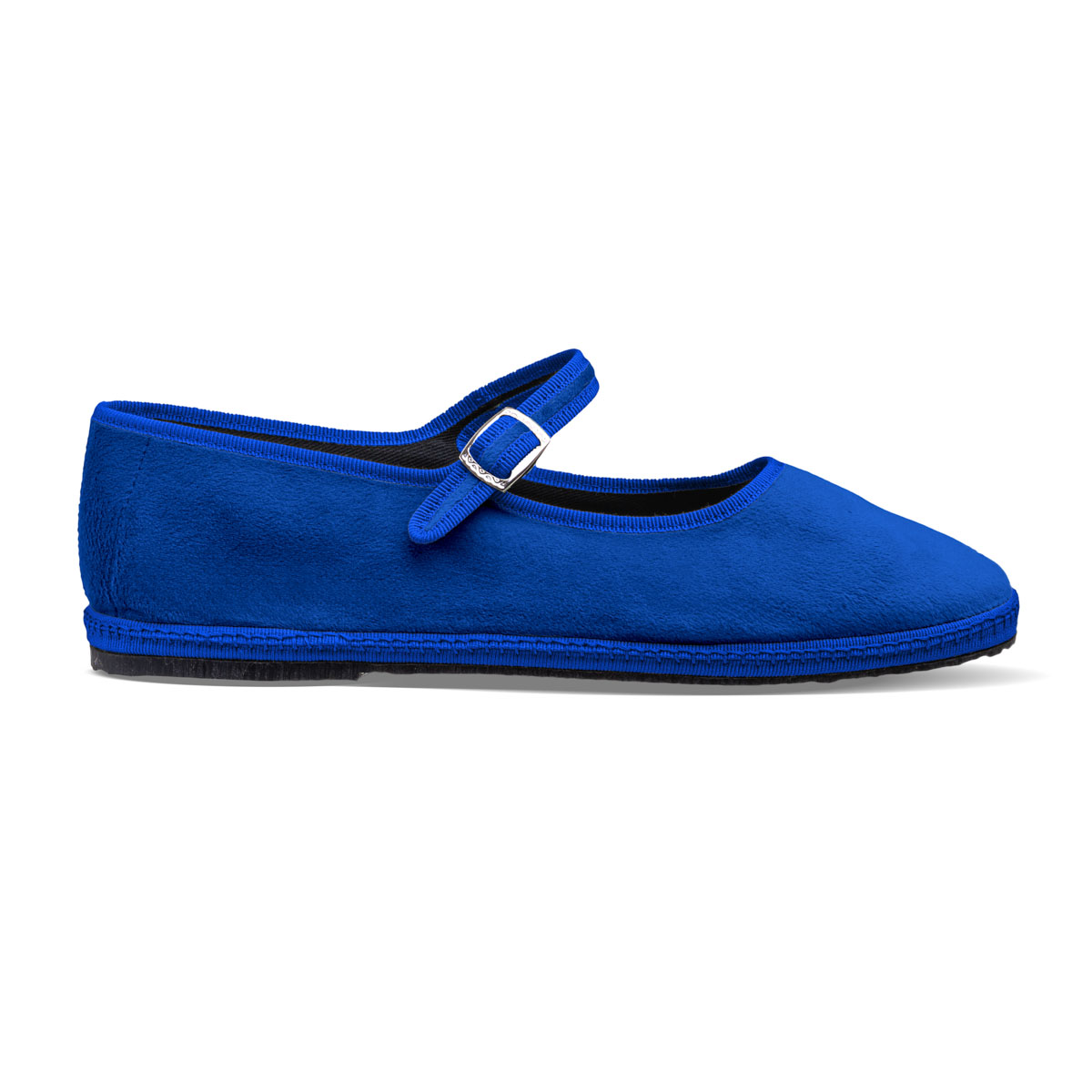 Maryjane Cobalt Blue Velvet