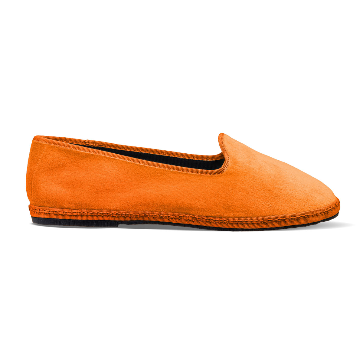 Tragara Bright Orange Velvet