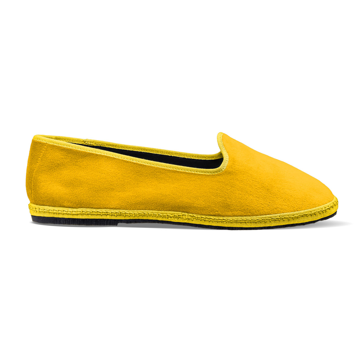 Tragara Sunny Yellow Velvet