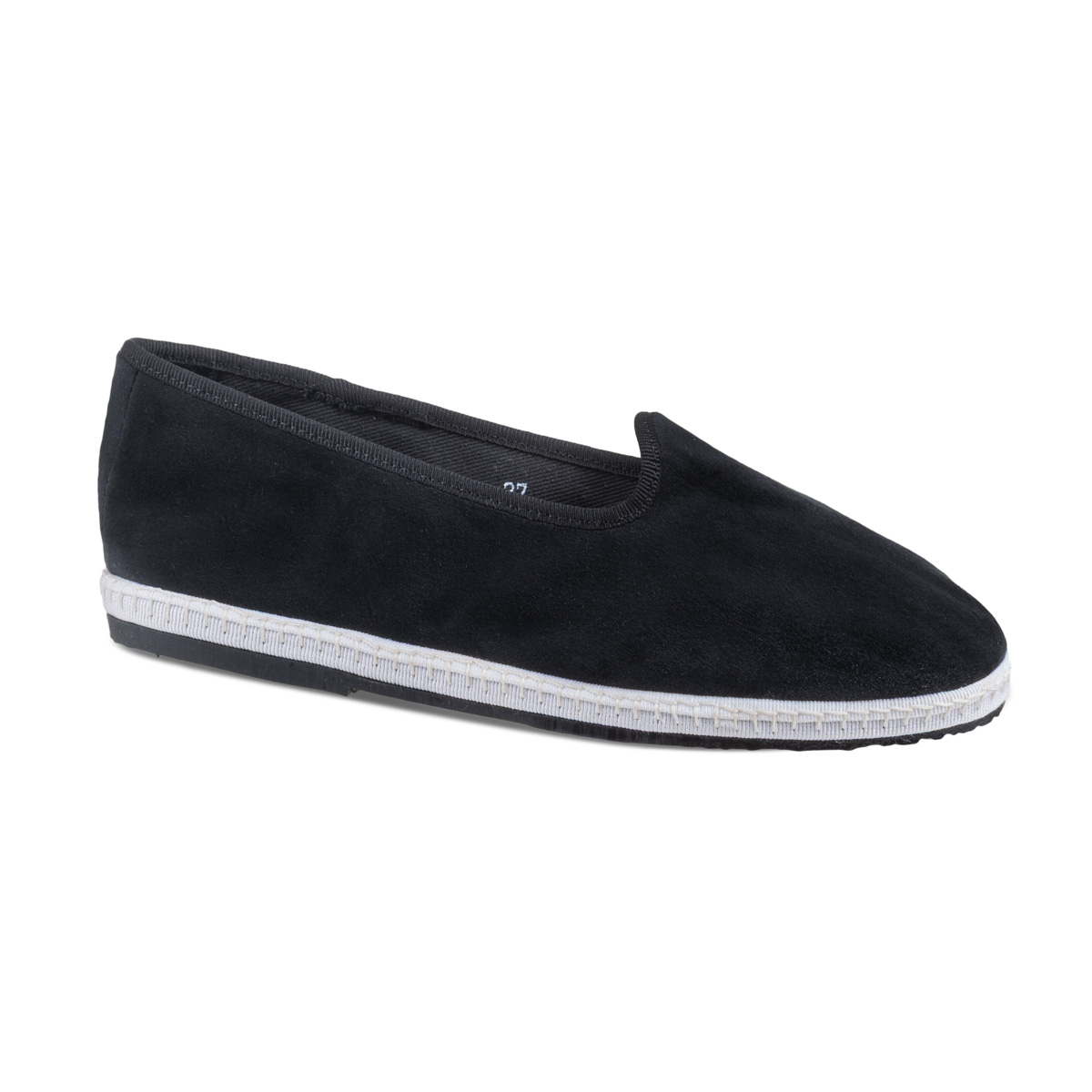 Tragara Black and White Velvet