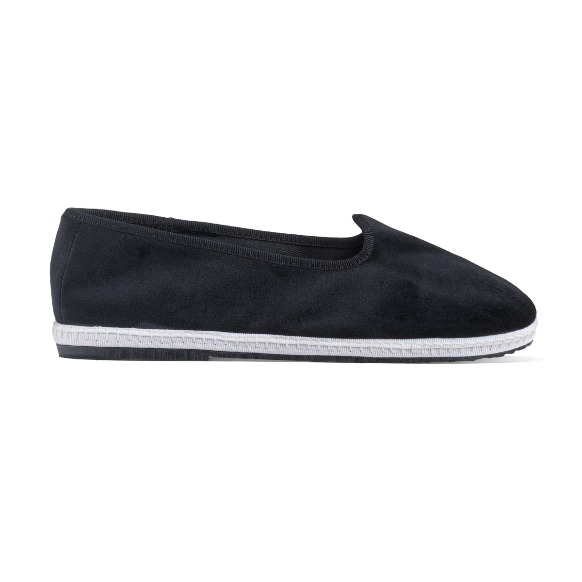 Tragara Black and White Velvet