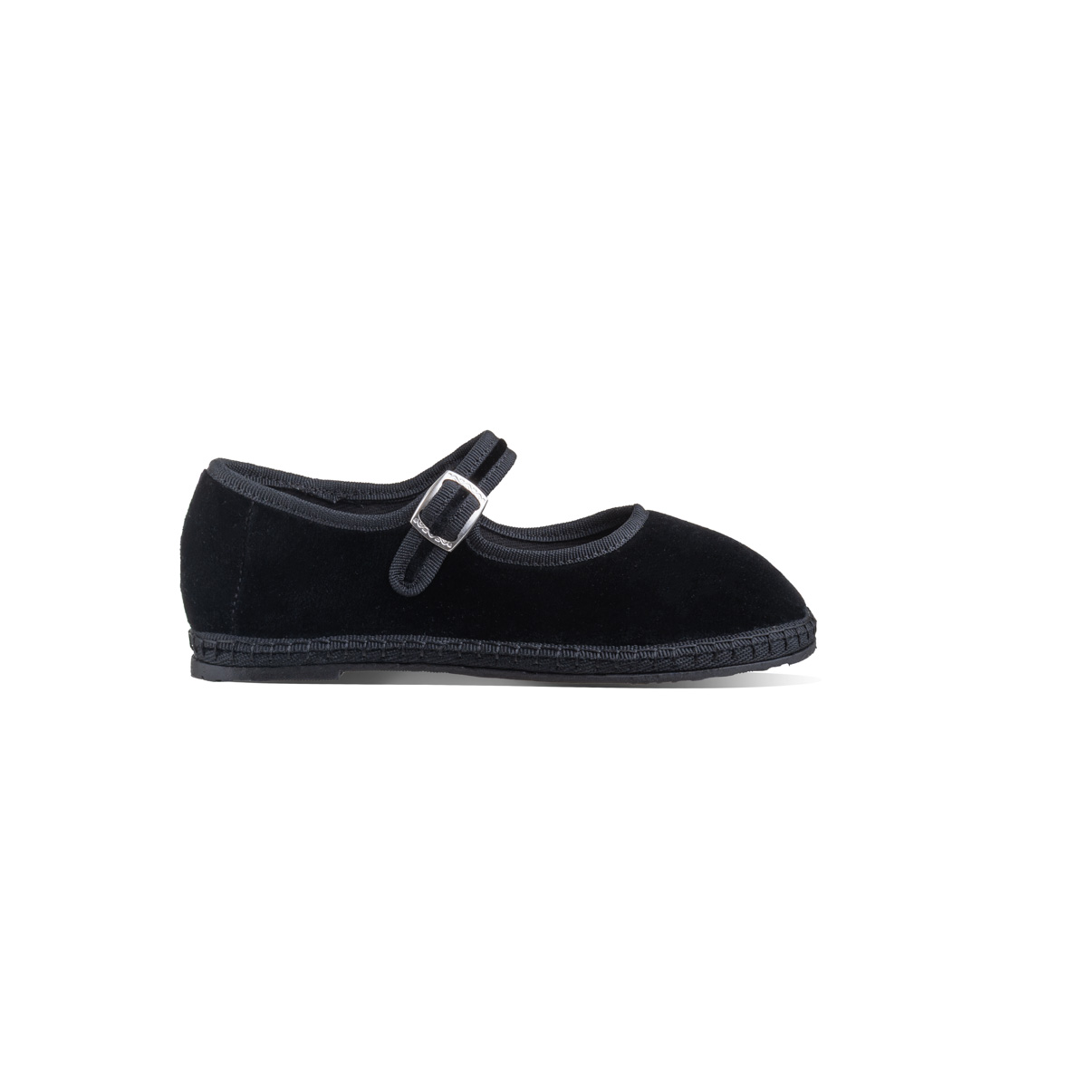 Baby Maryjane Black Velvet