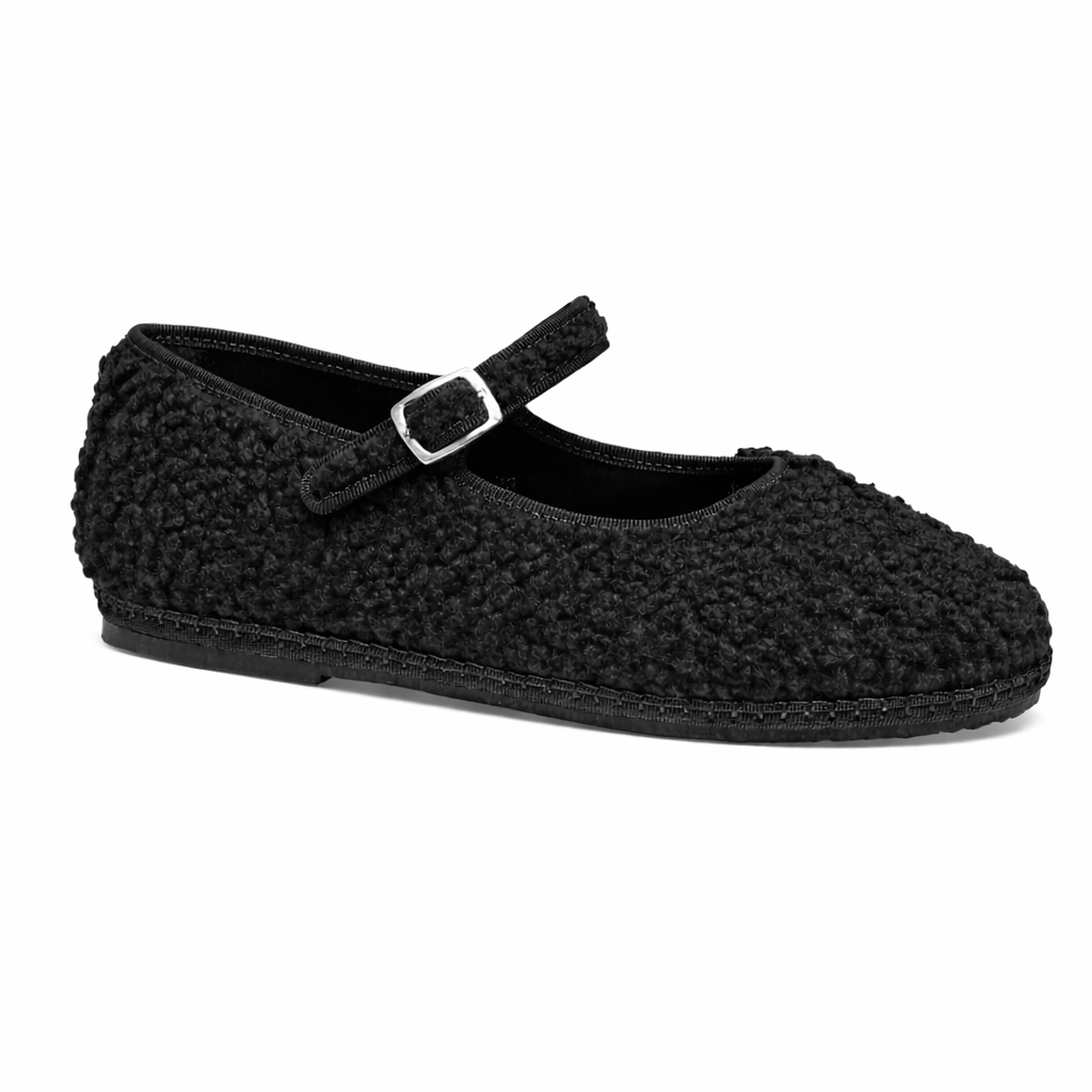 Maryjane Black Sherpa