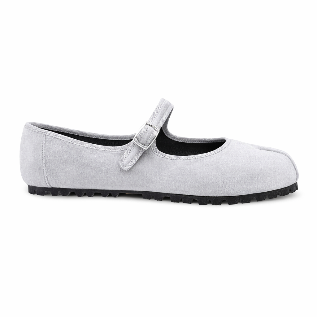 Tabi Grey Velvet Vibram