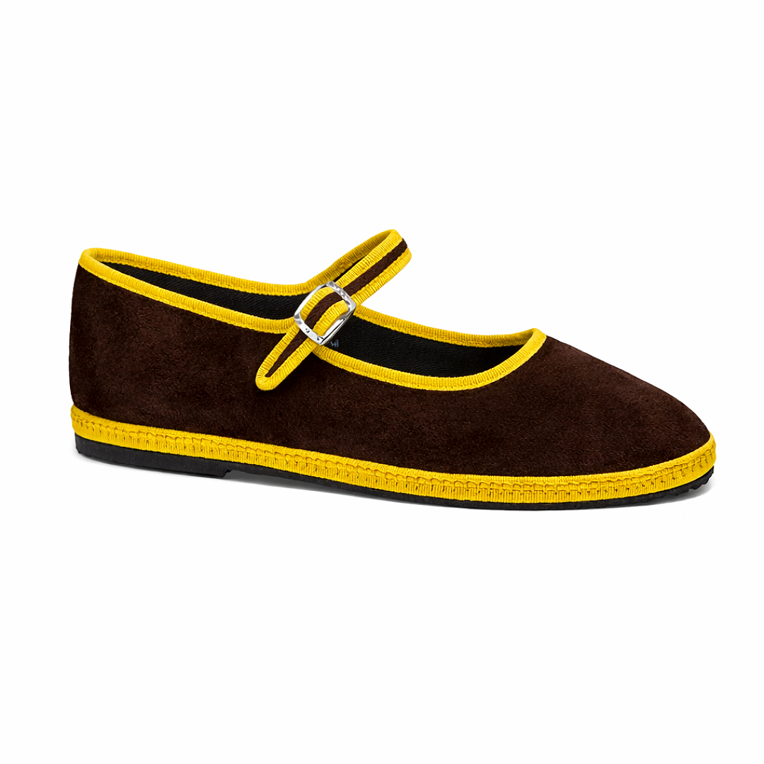 Maryjane Sunflower Velvet