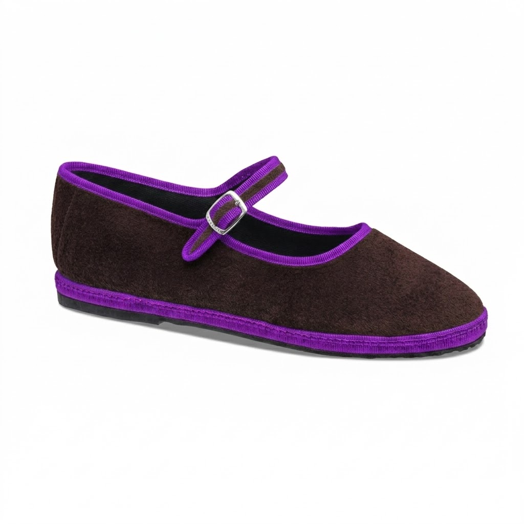 Maryjane Brown Velvet